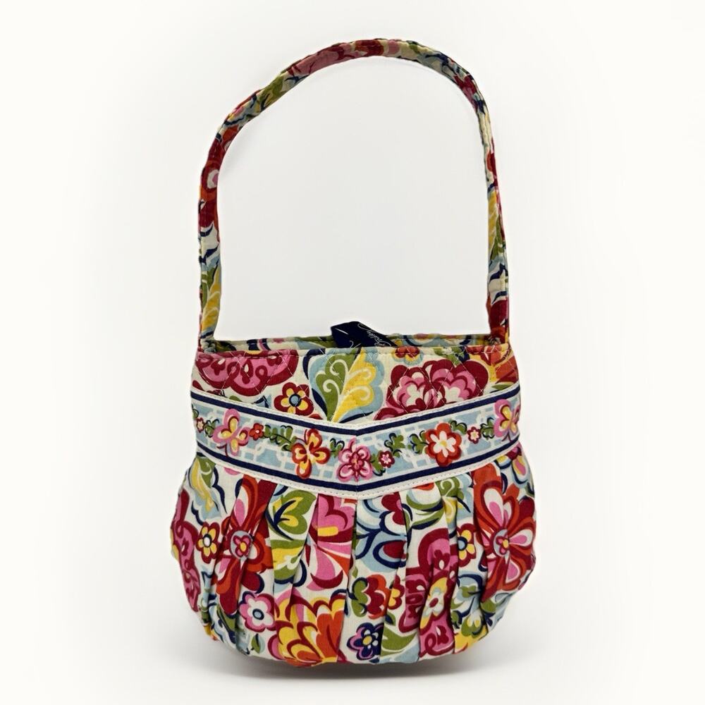 Vera Bradley Hannah Petite Purse‎ Hope Garden Floral Quilted Handbag Retired Y2K